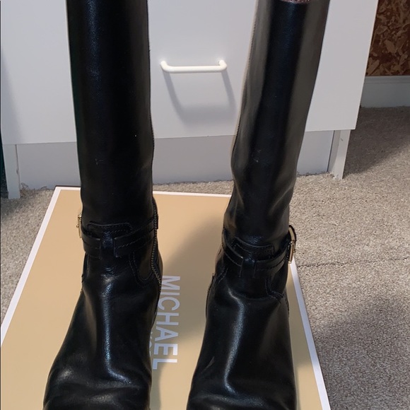 Michael Kors Stockard Leather boot black & brown - Picture 5 of 10